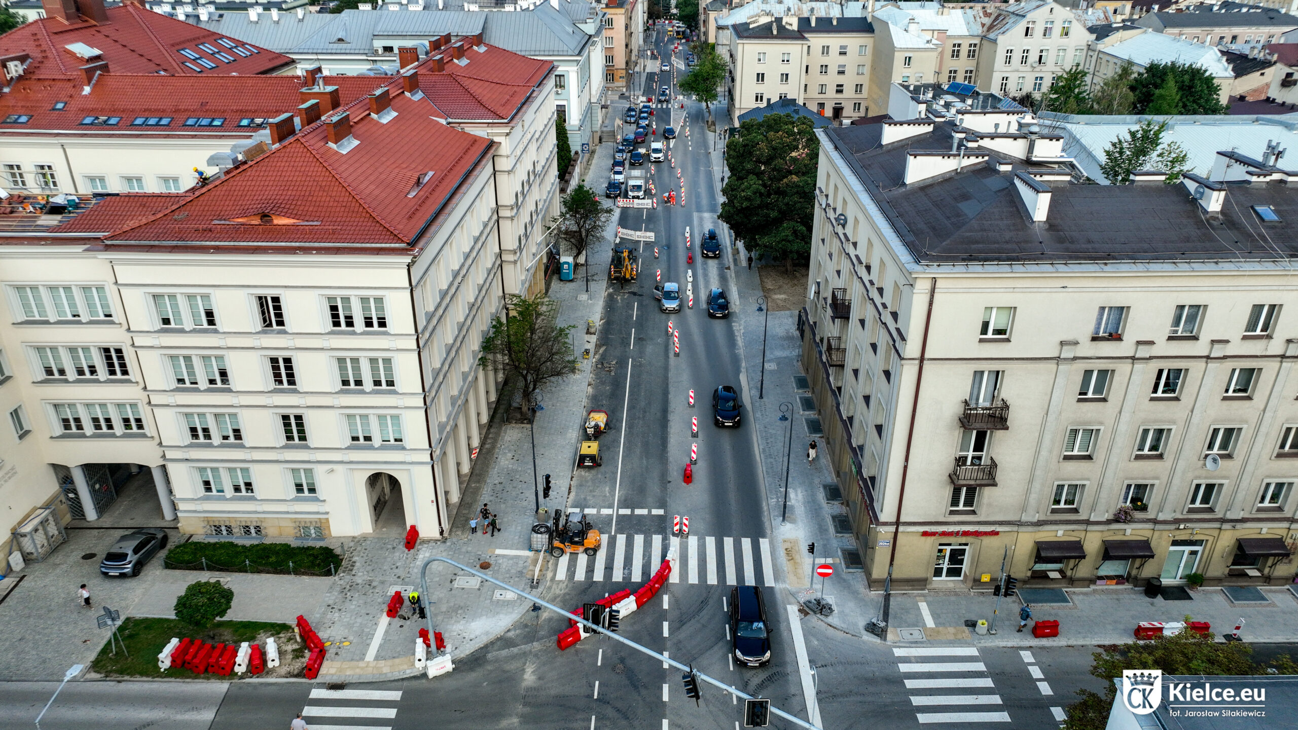 Wraca normalny ruch na&nbsp;Żeromskiego i&nbsp;Seminaryjską