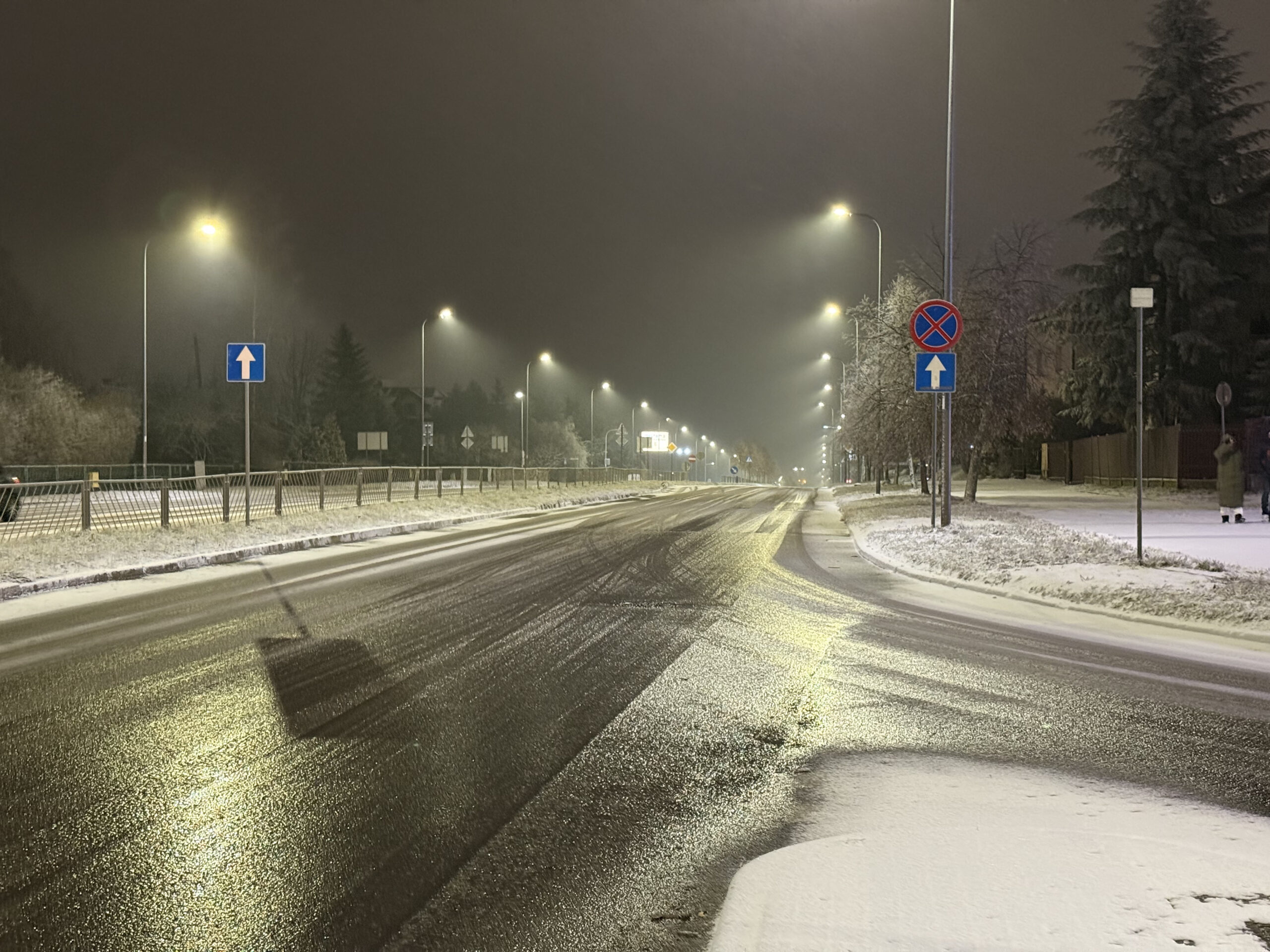 Marznące opady i&nbsp;gołoledź – ostrzeżenie IMGW na&nbsp;poniedziałek