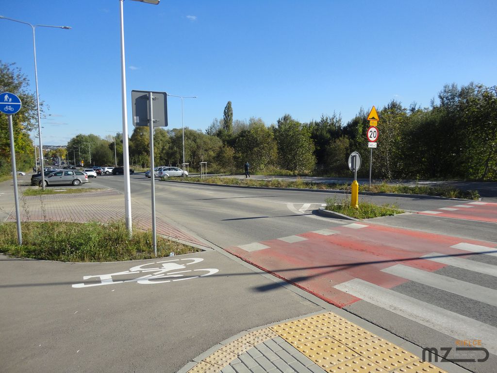 Ulica Kamińskiego - modernizacja w ramach projektu - Poprawa dostępności komunikacyjnej szpitali ŚCO i WSZ