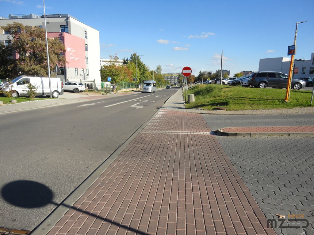 Ulica Artwińskiego - modernizacja w ramach projektu - Poprawa dostępności komunikacyjnej szpitali ŚCO i WSZ