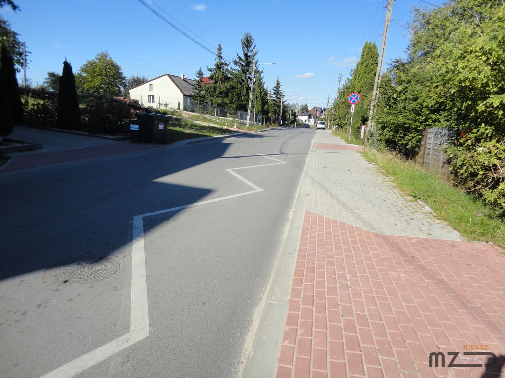 Ulica Podklasztorna - modernizacja w ramach projektu - Poprawa dostępności komunikacyjnej szpitali ŚCO i WSZ