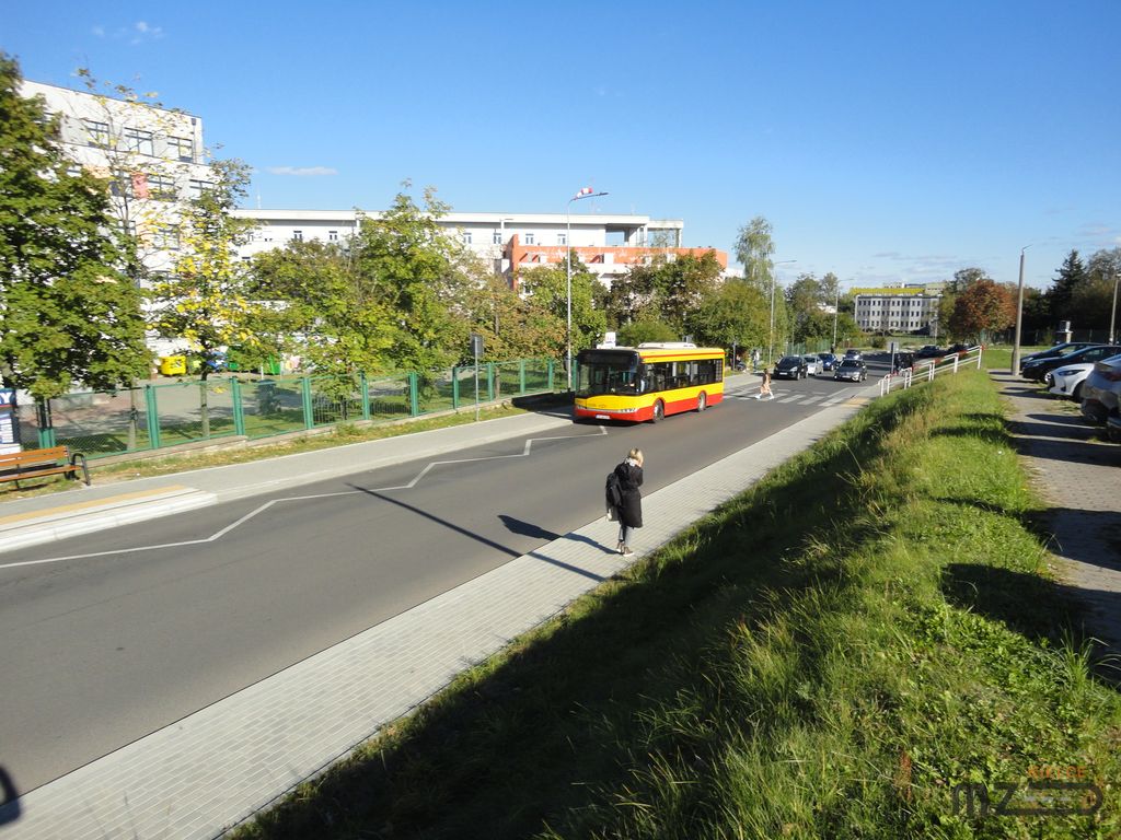 Ulica Artwińskiego - modernizacja w ramach projektu - Poprawa dostępności komunikacyjnej szpitali ŚCO i WSZ