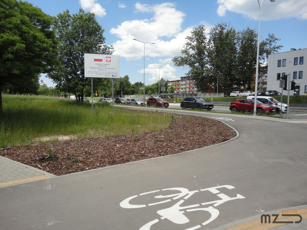 Ulica Kamińskiego - modernizacja w ramach projektu - Poprawa dostępności komunikacyjnej szpitali ŚCO i WSZ