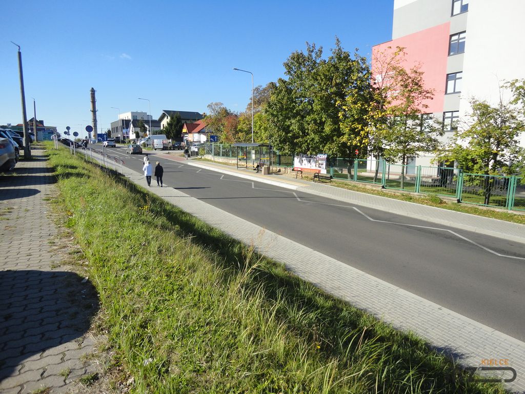 Ulica Artwińskiego - modernizacja w ramach projektu - Poprawa dostępności komunikacyjnej szpitali ŚCO i WSZ