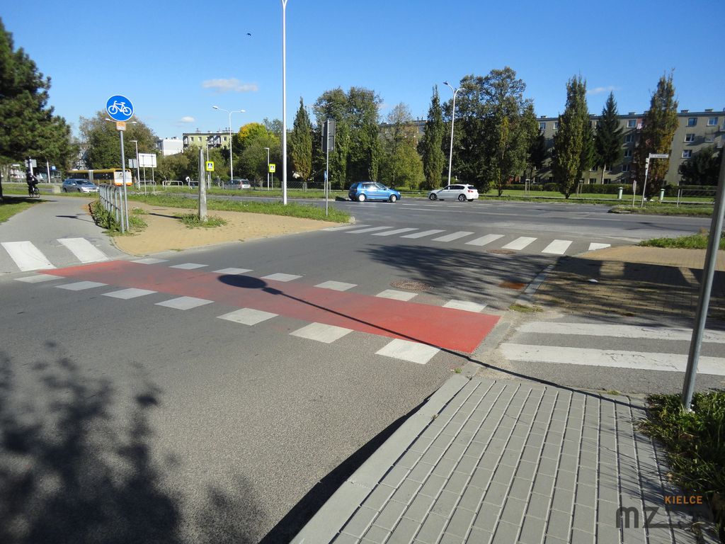 Ulica Artwińskiego/Jagiellońska - modernizacja w ramach projektu - Poprawa dostępności komunikacyjnej szpitali ŚCO i WSZ