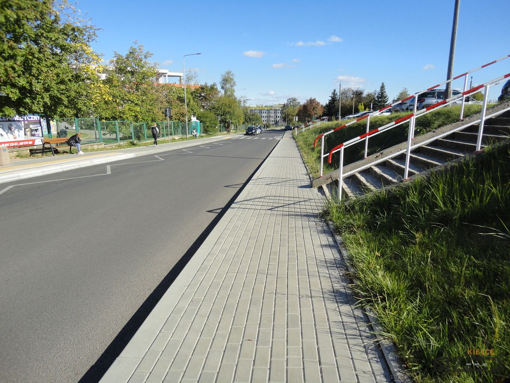 Ulica Artwińskiego - modernizacja w ramach projektu - Poprawa dostępności komunikacyjnej szpitali ŚCO i WSZ