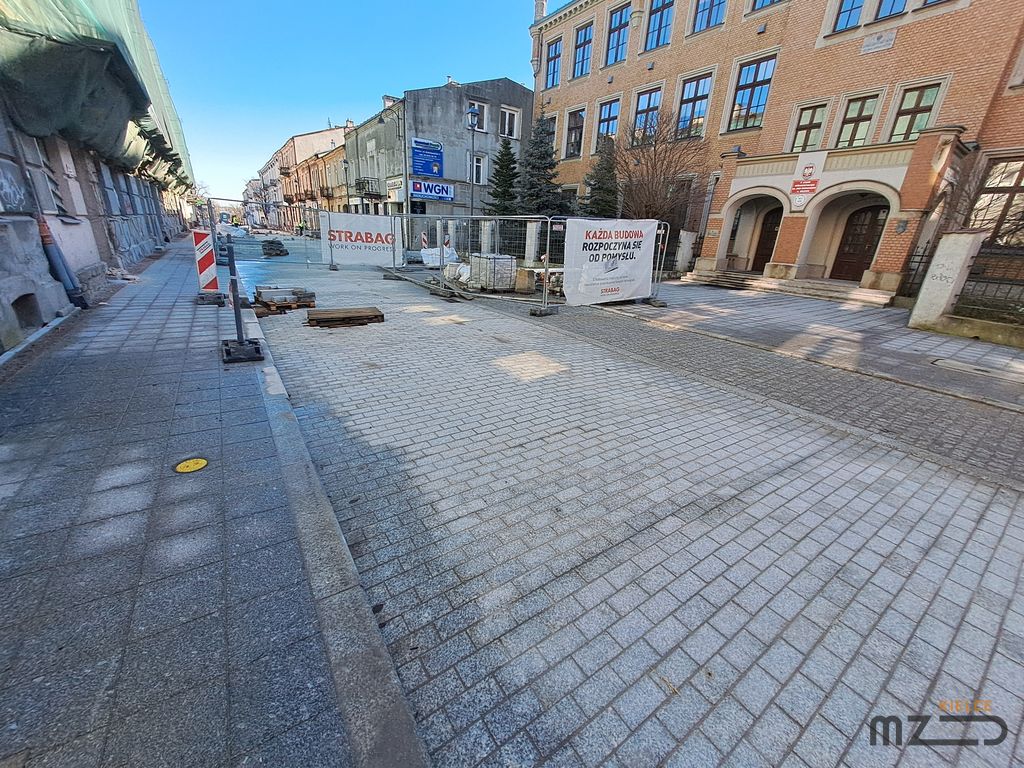 Modernizacja ul. Śniadeckich w ramach 13 ulic