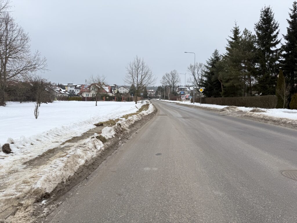 Ulica Wincentego z Kielce - wjazd od strony ulicy Witosa