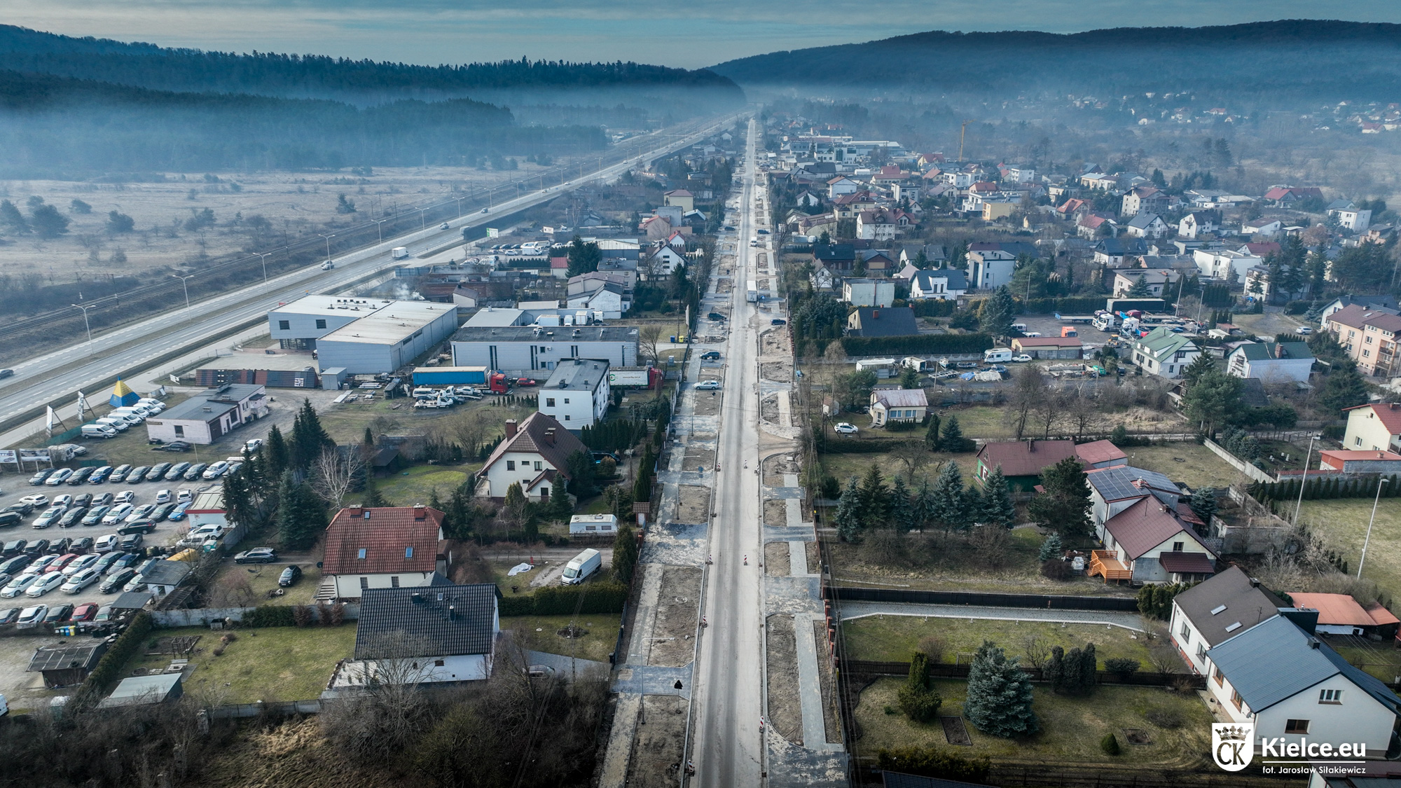 Wiosenne ożywienie na&nbsp;kieleckich drogach. Modernizacje na&nbsp;peryferiach wchodzą w&nbsp;decydującą fazę
