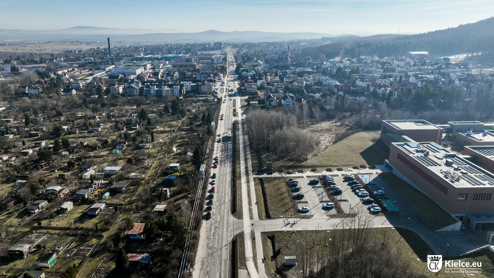 Ulica Wrzosowa przed remontem nakładkowym 2026