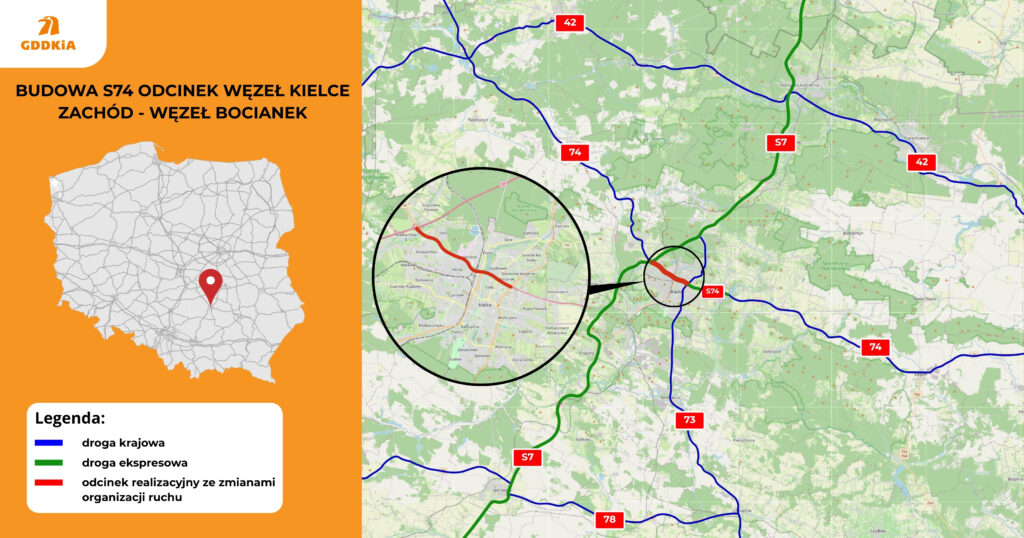 Lokalizacja inwestycji na mapie województwa
