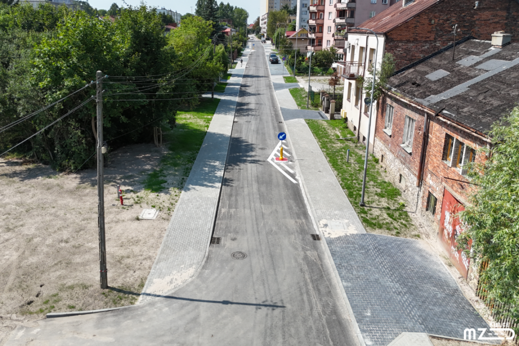 Ulica Młoda po modernizacji