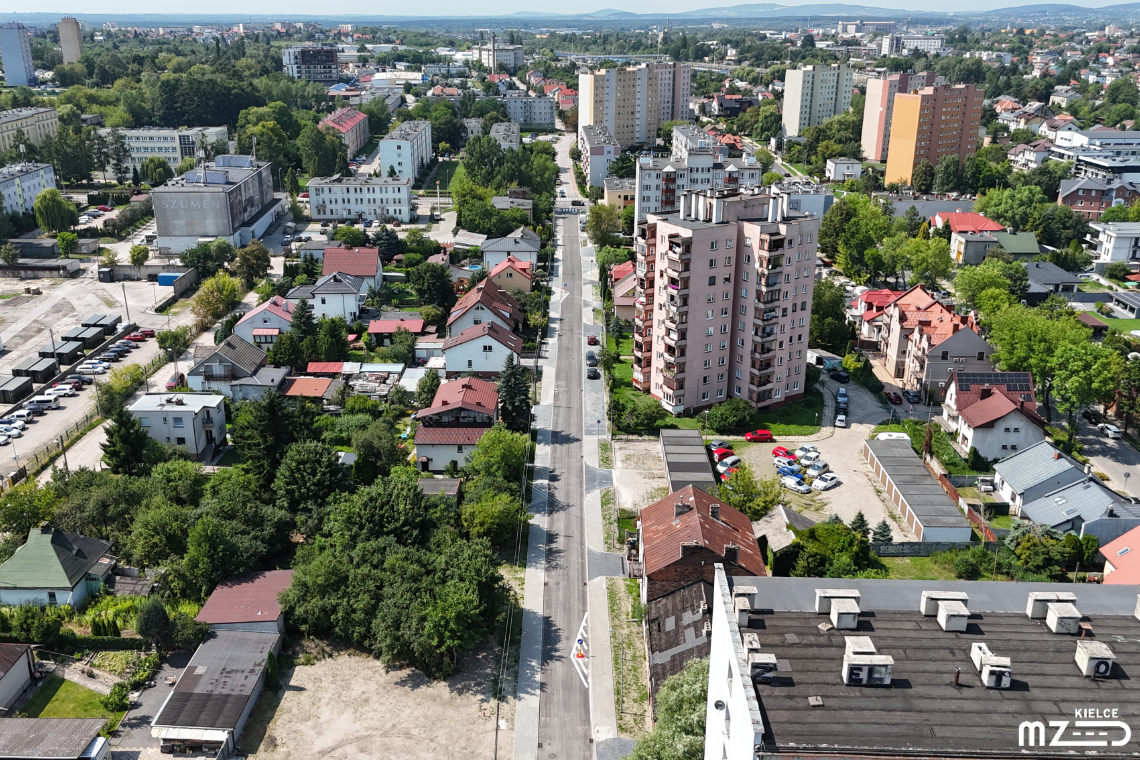 Kolejna kielecka ulica zyskała nowe oblicze. Koniec prac na ul. Młodej