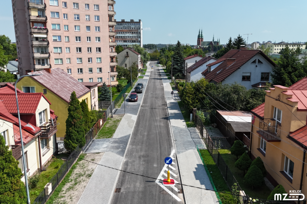 Ulica Młoda po modernizacji