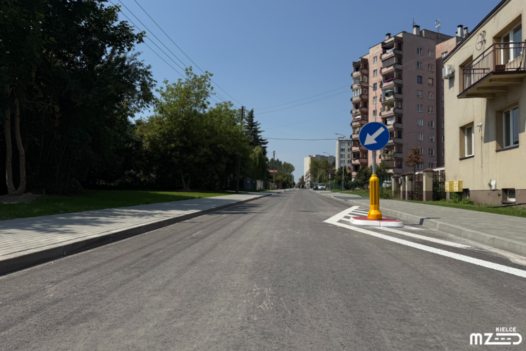 Ulica Młoda po modernizacji