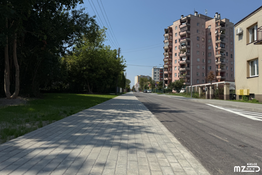 Ulica Młoda po modernizacji