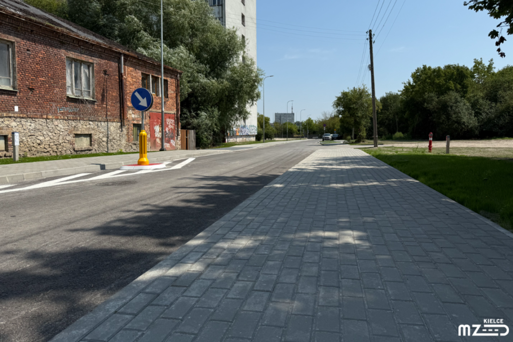 Ulica Młoda po modernizacji