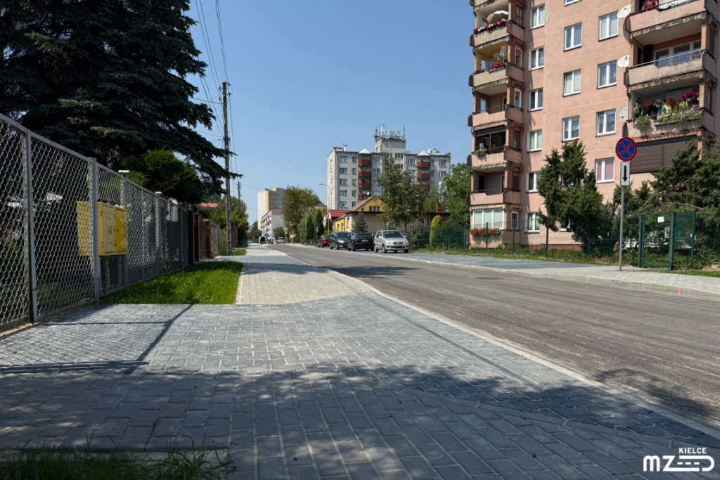 Ulica Młoda po modernizacji