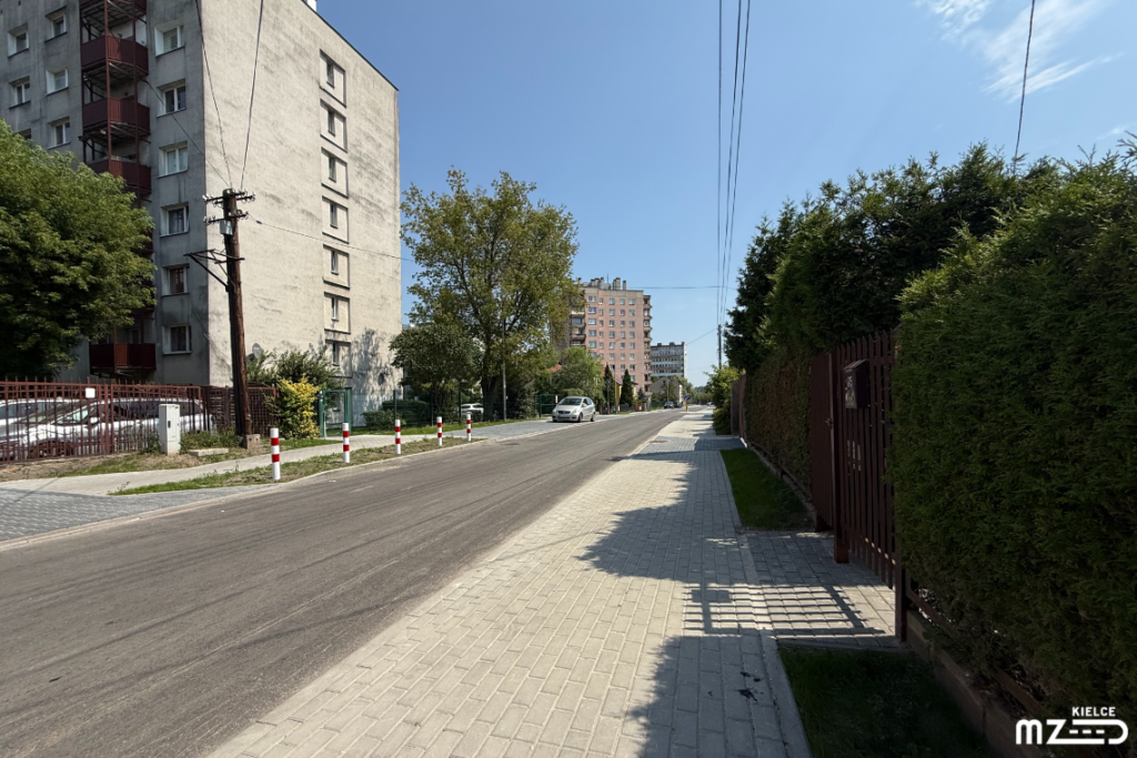 Ulica Młoda po modernizacji