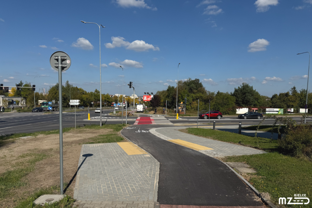 Ulica Wrzosowa po remoncie nakładkowym