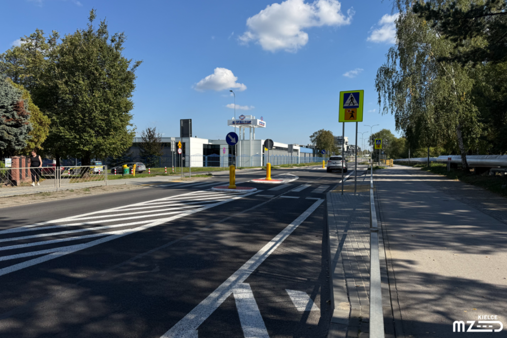 Ulica Wrzosowa po remoncie nakładkowym