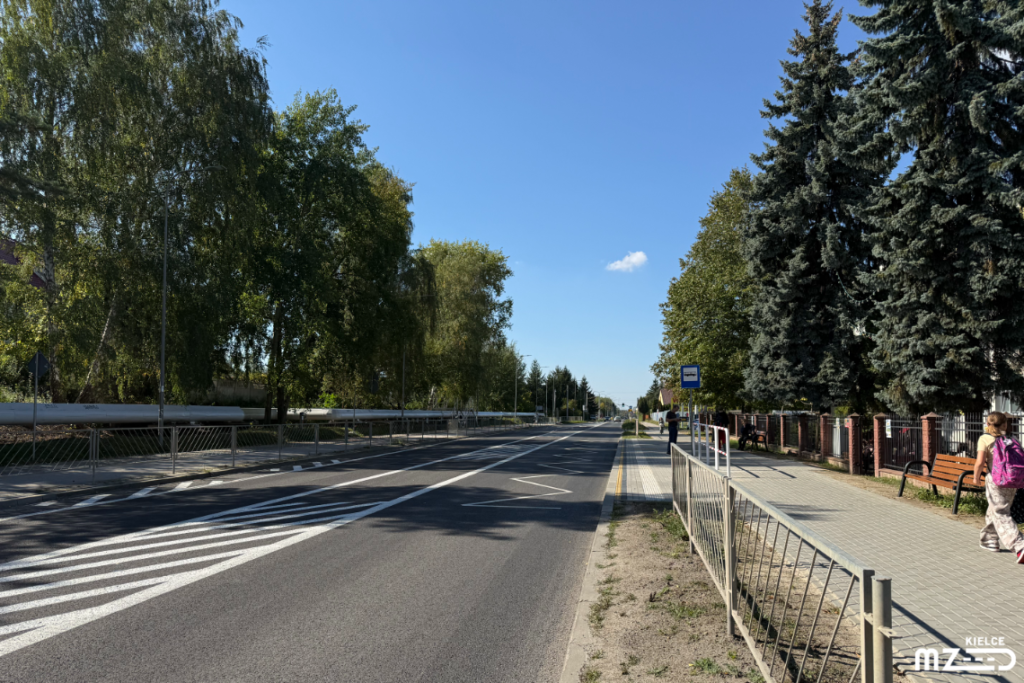 Ulica Wrzosowa po remoncie nakładkowym