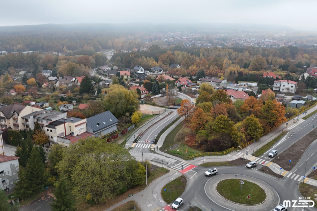 Ulica Karczunek gotowa. Koniec wielkiego projektu drogowego na peryferiach Kielc